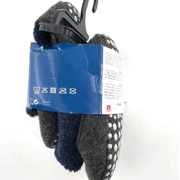 Falke Toddler Dark Blue Cosyshoe Slippers Size 8-9 - Picture 6 of 9